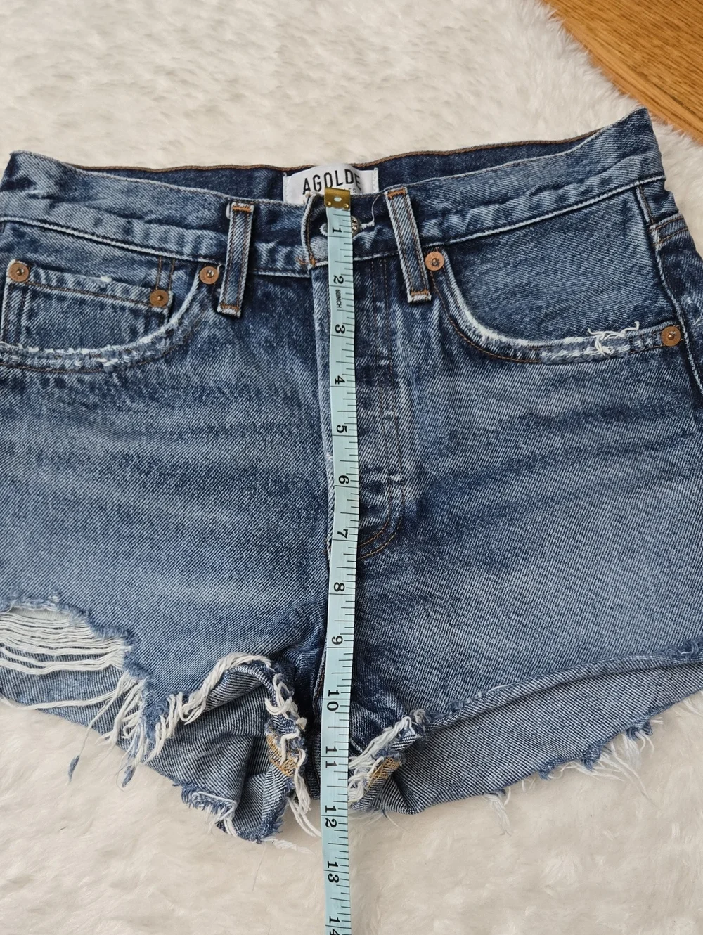 AGOLDE Denim Shorts, Womens Size 23